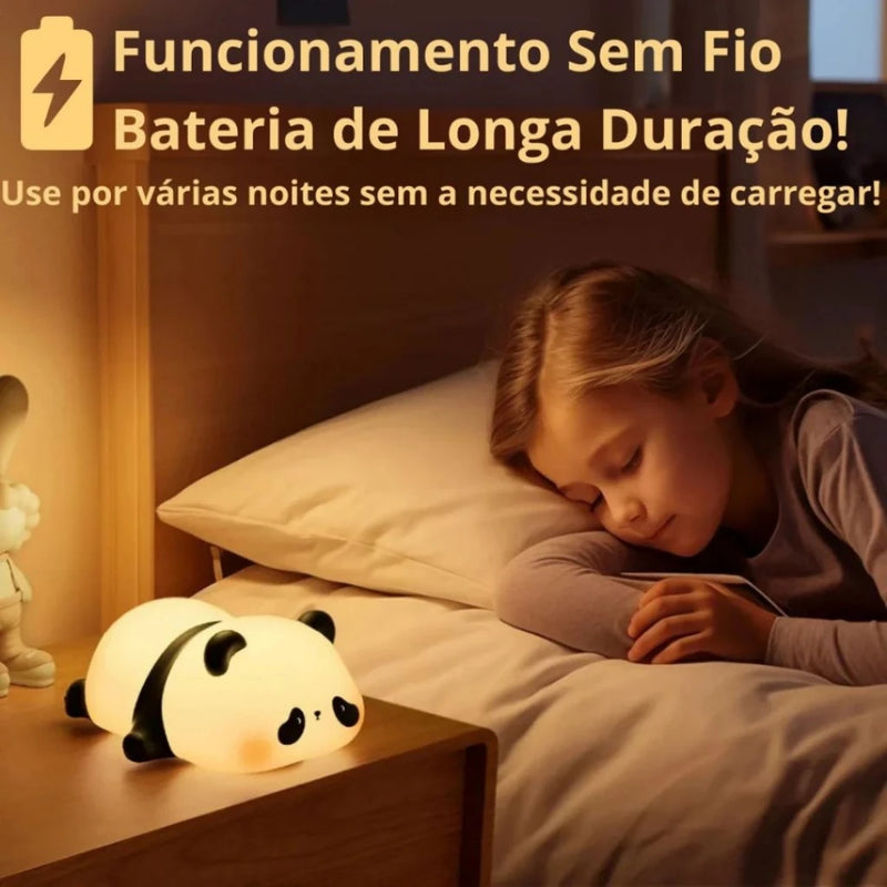 Luminária Panda Encantadora