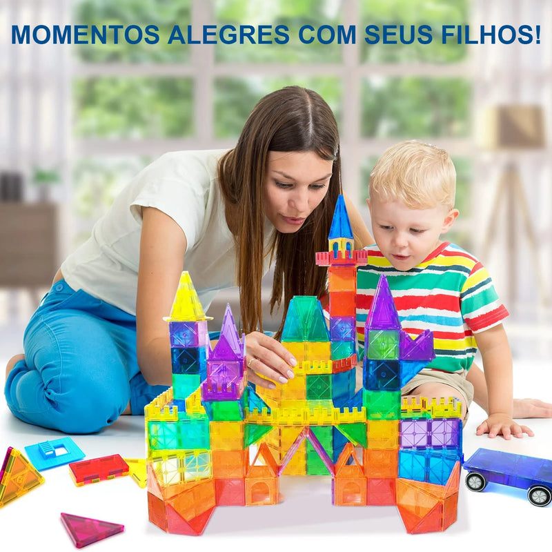 Bloquinhos de Construção Coloridos - Brastoy